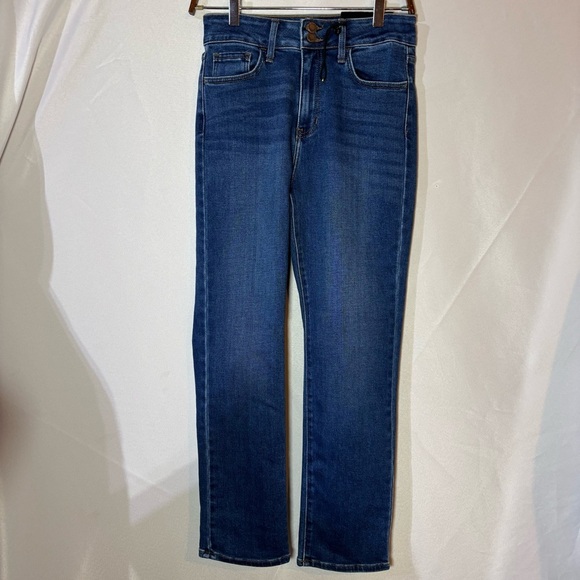 JUST BLACK DENIM Women’s High Rise Straight Leg Jeans Size 27 - Picture 1 of 8